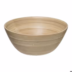 Saladier en Bambou Bicolore 17cm Naturel