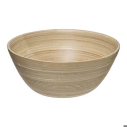 Saladier en Bambou Bicolore 17cm Naturel