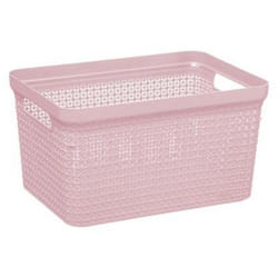 Panier de Rangement Scandi 5L Rose
