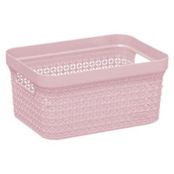 Panier de Rangement Scandi 17L Rose