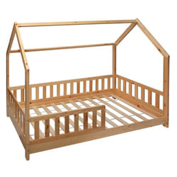 Atmosphera - Lit Cabane Enfant Bosco - 90 x 190 cm - Sans matelas