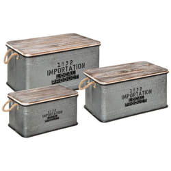 Set de 3 malles Local L45 54 60cm - Atmosphera créateur d'intérieur