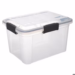 Boîte de Rangement à Clips Protect 18L Transparent