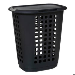 Panier à linge - FIVE - Hugger - 63L - Gris Foncé - Avec couvercle