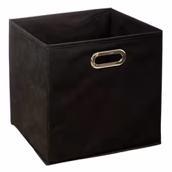 Boîte de rangement 31x31 cm - Noir