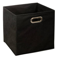 Boîte de rangement 31x31 cm - Noir