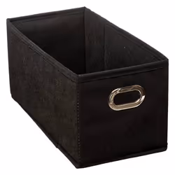 5five - panier tissu 15x31cm mix n modul noir