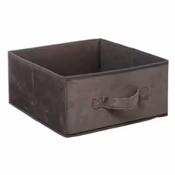 Boîte de Rangement Velours Mix N Modul 31x31cm Gris Foncé