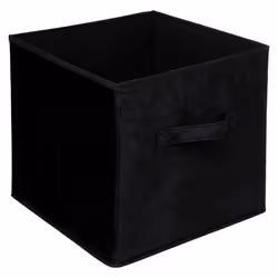 5five - panier velours 31x31cm mix n  modul noir