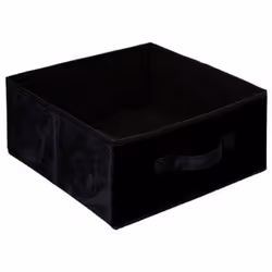 Boîte de Rangement Velours Mix N Modul 31x31cm Noir