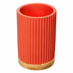 Gobelet Brosse à Dent Modern 11cm Rose