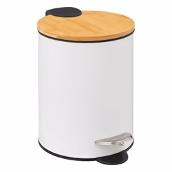 5five - poubelle soft close 3l modern color blanc