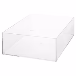 Plateau de Rangement Selena 25cm Transparent