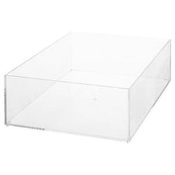 Plateau de Rangement Selena 25cm Transparent