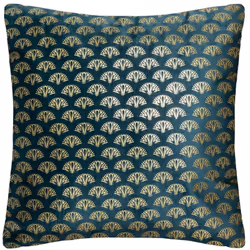 Ajoutez une touche glamour à votre intérieur avec le coussin "Tropic" Atmosphera ! Un motif feuille tendance En velours très  ...