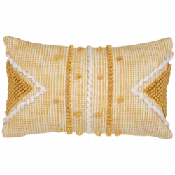 Optez pour une décoration qui fait voyager avec ce coussin en plastique recyclé "R.O.W." ("Recycle Our Waste") Atmosphera ! É ...