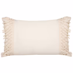 Description générale Ce coussin décoratif 'Macra' en macramé de couleur ivoire mesure 30 x 50 cm. Il est conçu pour apporter  ...