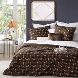 Atmosphera - Parure de lit 2 Personnes 240 x 220 cm Housse de couette avec 2 taies Imprimé Suite Matière : Coton -Dimensions ...