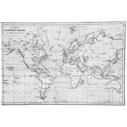 Atmosphera - Set de table Planisphère 45x30cm créateur d'intérieur
