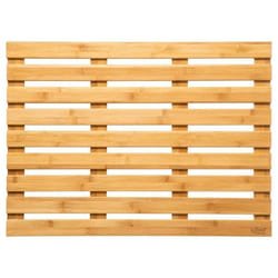 Caillebotis pour salle de bain 50 x 68 cm Bambou - Five