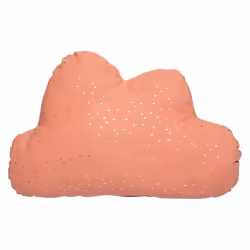 Coussin enfant Berlingot nuage - coton - rose terracotta - 45x28 cm - Terracotta - Atmosphera createur dinterieur