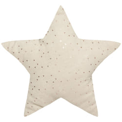 Coussin Enfant  Berlingot Étoile  40x40cm Beige
