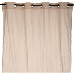 Atmosphera - Rideau Berlingot beige 140x250cm créateur d'intérieur