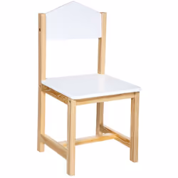 Description générale Cette chaise haute pour enfant en bois est conçue pour offrir confort et sécurité à votre tout-petit. Av ...