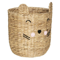 Atmosphera - Panier enfant xl oreilles jacinthe d eau tressée H42cm créateur d'intérieur