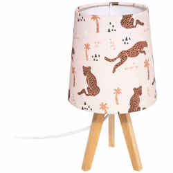 Vous cherchez une lumière d'appoint chaleureuse pour la chambre de votre enfant ? Misez sur la lampe de chevet Atmosphera for ...
