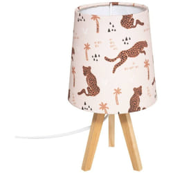 Atmosphera - Lampe trépied enfant panthère H24cm créateur d'intérieur