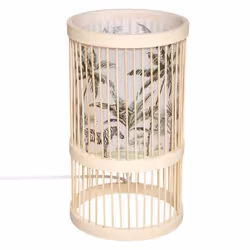 Lampe bambou Safari