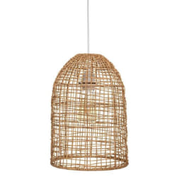 Suspension rotin D24 Karla Atmosphera - Naturel - Beige - Ethnique - Ailleurs