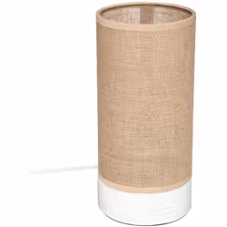 La lampe "Elva" Atmosphera est la reine des ambiances naturelles et des décorations épurées et chics. Une finition tissée La ...
