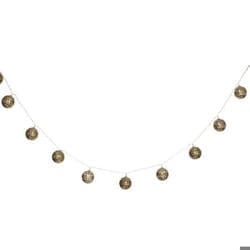Guirlande Led À Pile Oasis 10 Boules Doré L165cm Atmosphera Créateur D'Intérieur
