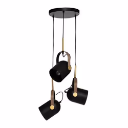 Suspension x 3 Métal Bil D12 cm - Atmosphera