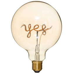 Atmosphera - Ampoule led Yes ambre yes,D13cm E27 créateur d'intérieur