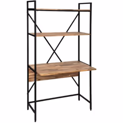 Vous avez besoin d'un espace bien pensé pour travailler dans de bonnes conditions ? Optez pour le bureau à étagères "Edena" A ...