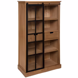 Description générale La bibliothèque vitrine Danik d'Atmosphera est une pièce élégante et fonctionnelle qui saura s'intégrer ...