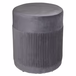 Description générale Ce pouf en velours gris de la marque Atmosphera est idéal pour accueillir des invités ou comme repose-pi ...