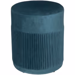 Description générale Le pouf en velours Nofy de couleur bleu canard est un accessoire à la fois élégant et fonctionnel, idéal ...