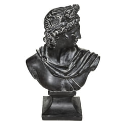 Statuette Déco  Buste Apollon  30cm Noir