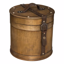 Boîte de Ronde Bois x 2