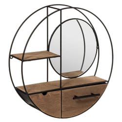 Etagère Mur Métal / MDF D52 x 12