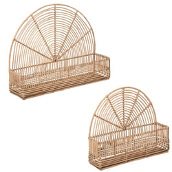 Etagère Mur Rotin Wonder x 2