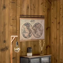 Toile Susp Monde Wild 100 x 78