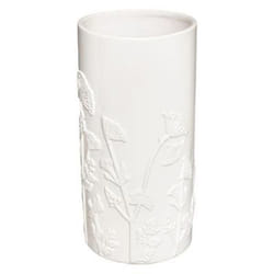 Vase en Céramique Effet 3D Mind 25cm Blanc
