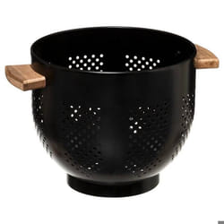 Passoire Ronde en Métal Modern 22cm Charbon