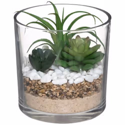 Exotique et originale, la composition des plantes arificielles Atmosphera s'invitera volontiers dans un intérieur au style et ...