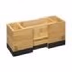 Pot Range-Couverts Bambou Modern 18cm Charbon